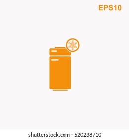 Fridge vector icon