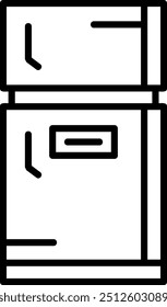 Fridge Vector Icon Design Symbol