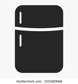 Fridge vector icon , lorem ipsum Flat design