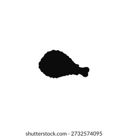 Diseño de ilustración plana de Vector de silueta de checkin frito.