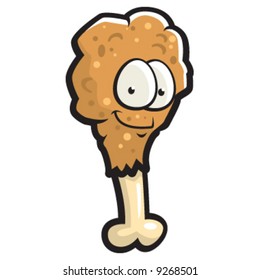 Fried Chicken Cartoon Images, Stock Photos & Vectors | Shutterstock