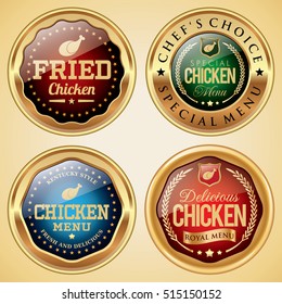 Fried Chicken badges