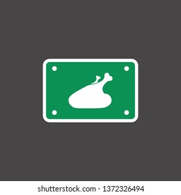 fried chicken icon