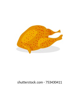 Fried Chicken Isolated Set : Vector Illustration