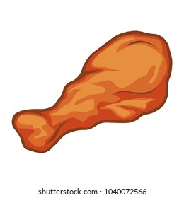 Fried chicken leg