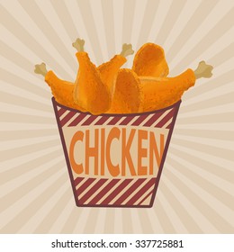 465 Fried Chicken Box Template Images, Stock Photos & Vectors ...