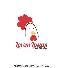 Fried Chicken Logo or Icon Template. Can be use for poultry Company logo too.