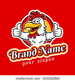 Fried Chicken Restaurant Logo Template