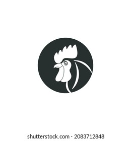 Fried chicken restaurant logo template. Set chicken label for business template illustration. Chicken mascot logo vector, Illustration of chicken. Banner illustration