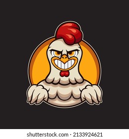 Fried Chicken Restaurant Logo Template