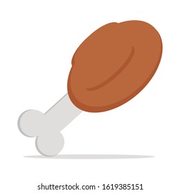 fried chicken vector - illustration
