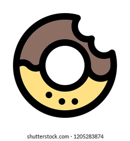 fried donut bite
