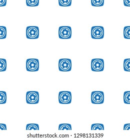 fried egg and bacon icon pattern seamless white background. Editable filled fried egg and bacon icon. fried egg and bacon icon pattern for web mobile.