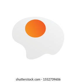 fried egg food icon eeg menu 