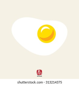 Fried egg icon