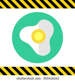 Fried egg icon