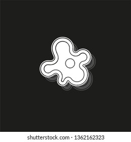 fried egg icon - breakfast meal icon - healthy food