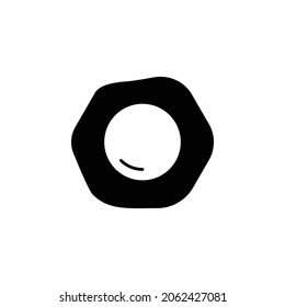 fried egg icon, food vector, eat illustration