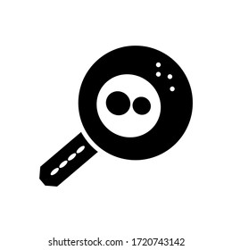 fried egg icon or logo isolated sign symbol vector illustration - high quality black style vector icons

