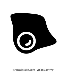 Fried Egg Icon Vector from Food and Drink Set