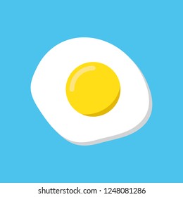 Fried Egg Illustration