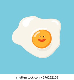  fried egg smile