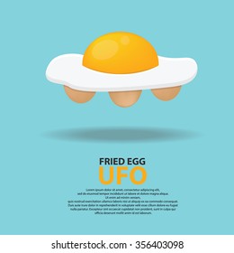 Fried egg UFO