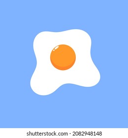 Eiervektor. Eisensymbol oder Clipart.