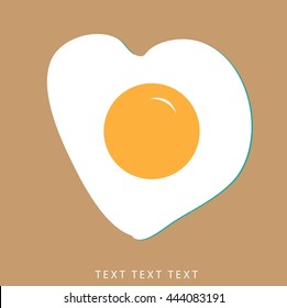 Fried Egg (Vector Illustration)