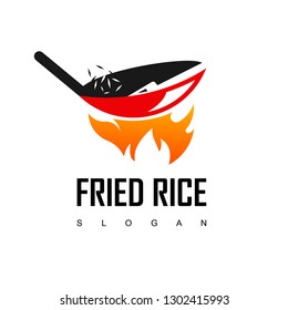 Fried Rice Restaurant Logo