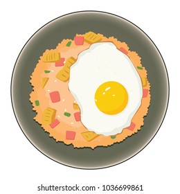 Fried Rice With Sunny Side up