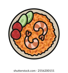 Fried Rice Vector Illustration - 06