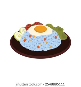 Ilustração do vetor de arroz frito - 16