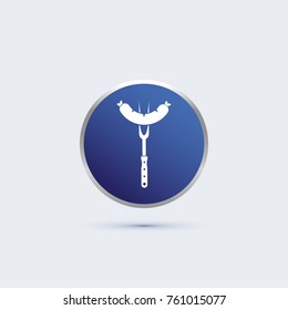 fried sausage icon