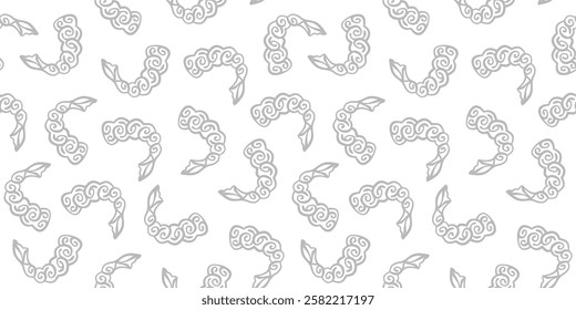 fried shrimp pattern. tempura fried shrimp seamless pattern. crispy shrimp tempura pattern background. Shrimp Pattern Background.