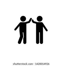 Friend, children, greetings icon. Element of children pictogram. Premium quality graphic design icon. Signs and symbols collection icon