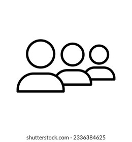 plantillas de diseño de vectores de iconos de amigos 