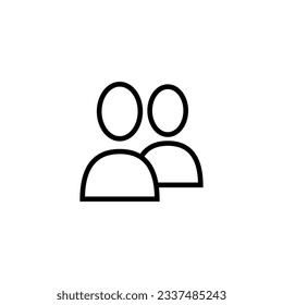 friend icon vector design templates 