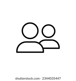 Vektordesign-Vorlagen für Freunde-Symbole 