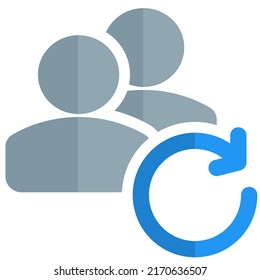 friend list of web messenger being synchronised online