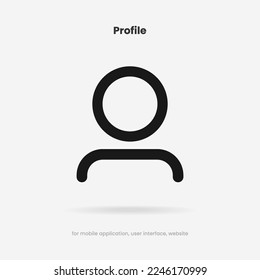 Friend, people, contact, profile, user icon emblem symbol. Person, human, avatar sign symbol for website mobile app UI UX.