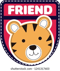 friend tiger shield 