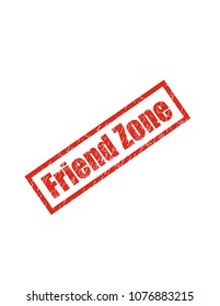 Friend Zone stamp