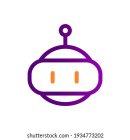 Friendly Bot Artificial Intelligence Robot Icon