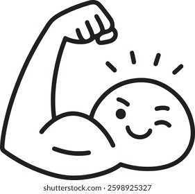 Friendly cartoon boy with outstretched arms, perfect for kids' content.