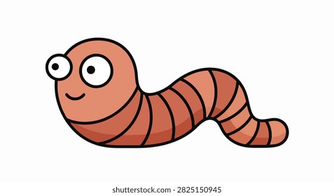 A friendly cartoon monkey with big round eyes and a long curved tail, smiling and looking directly at the viewer