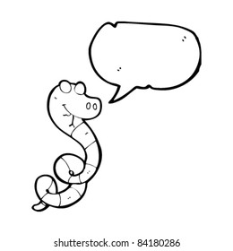 friendly cartoon snake