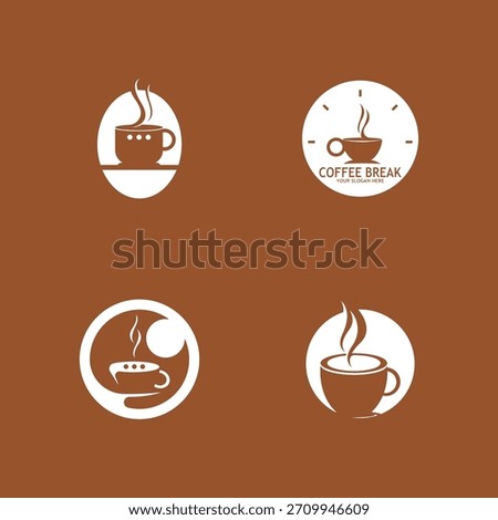 Friendly Coffee Break Cafe Logo