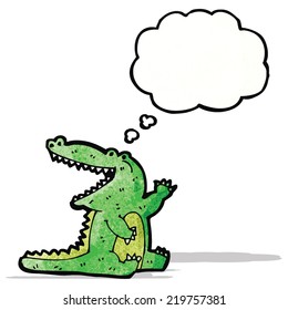 friendly crocodile cartoon