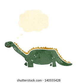 freundlicher Dinosaurier-Cartoon